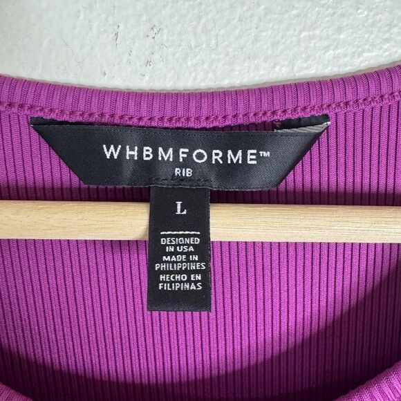 White House Black Market Dress Womens Large baie Rib Knit Sleeveless Midi NWOT - Picture 7 of 13